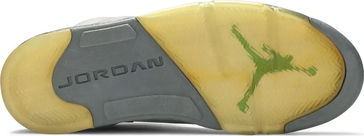 Air Jordan 5 Retro Green Bean 2006, silver
