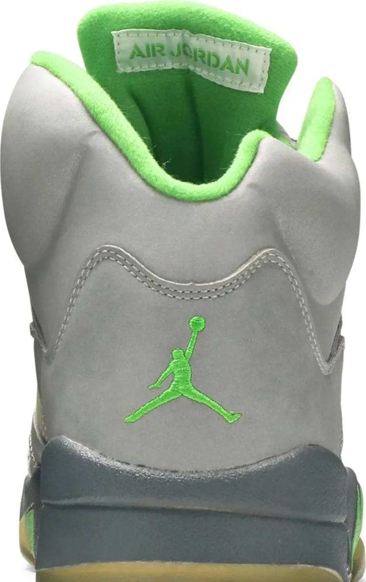 Air Jordan 5 Retro Green Bean 2006, silver