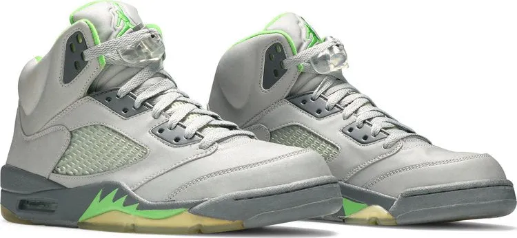 Air Jordan 5 Retro Green Bean 2006, silver