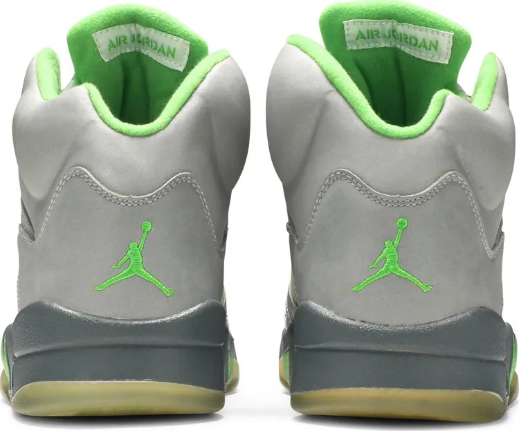 Air Jordan 5 Retro Green Bean 2006, silver