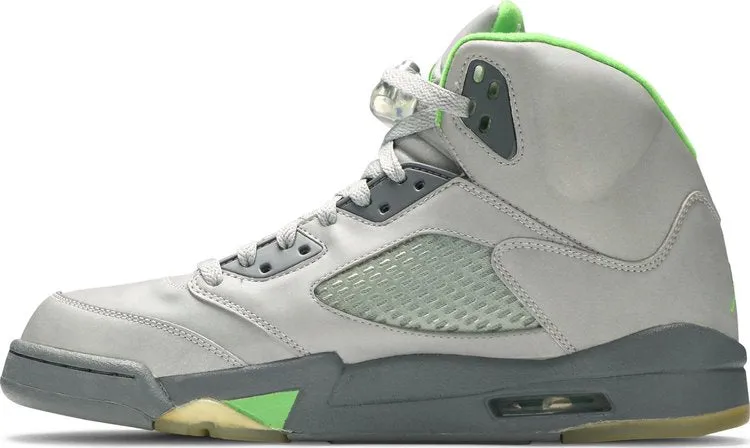 Air Jordan 5 Retro Green Bean 2006, silver