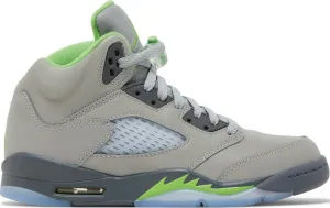 Air Jordan 5 Retro GS Green Bean 2022 sneakers, gray