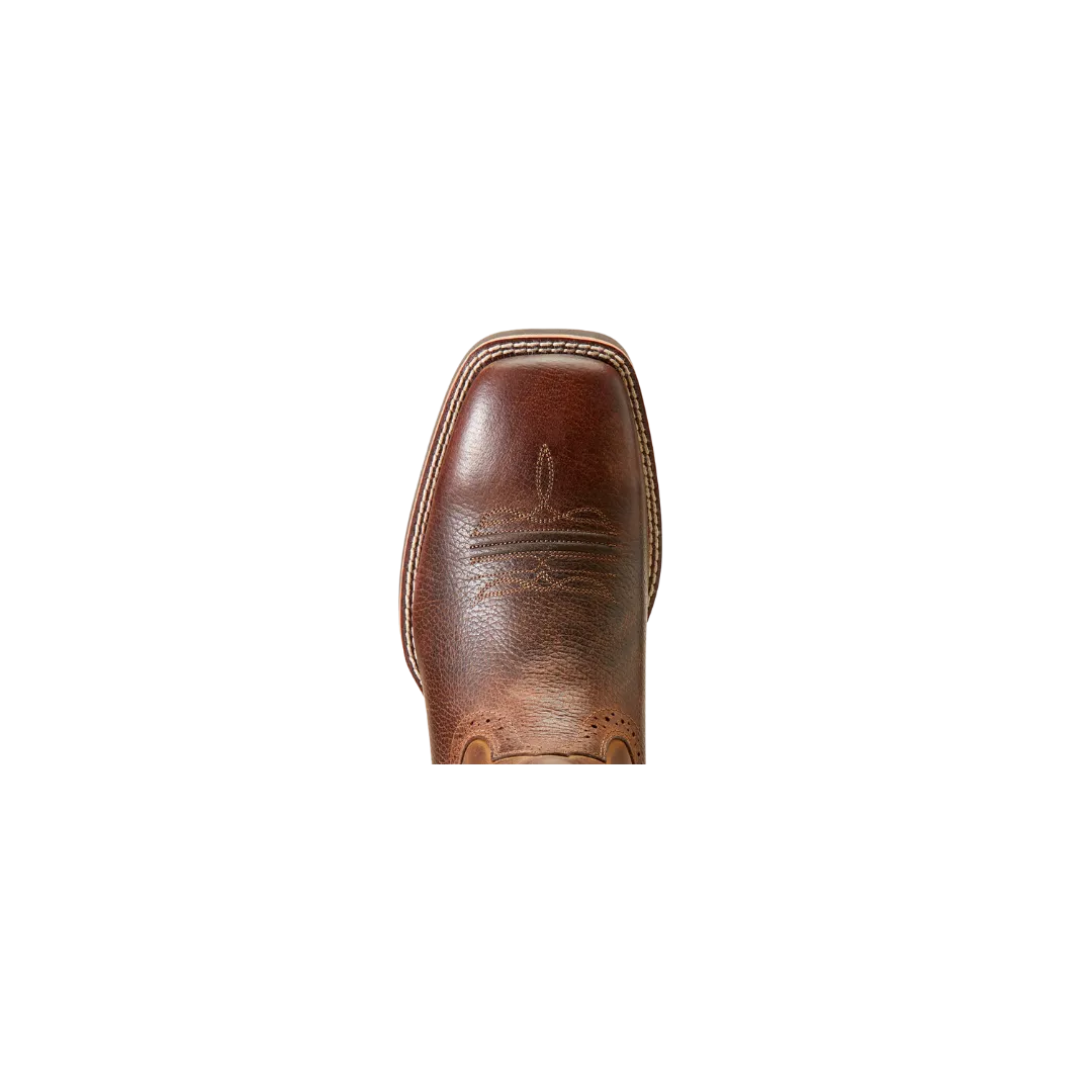 Ariat Men's Sport Western Saddle Vamp Fiddle Brown Boots