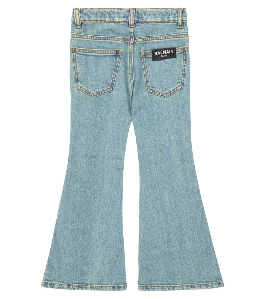 Balmain flared jeans, blue