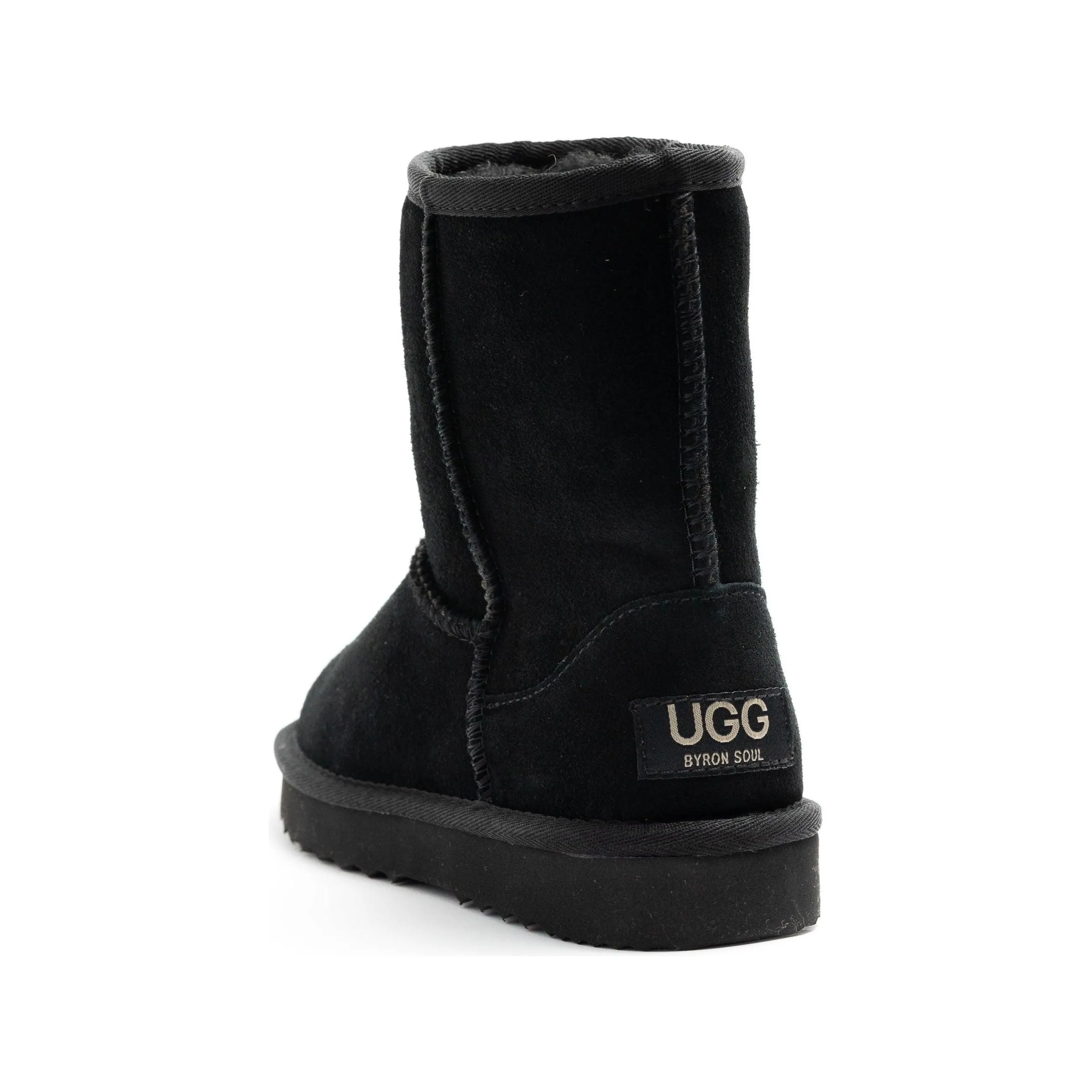 Byron Soul Ugg Classic Short Boots Black
