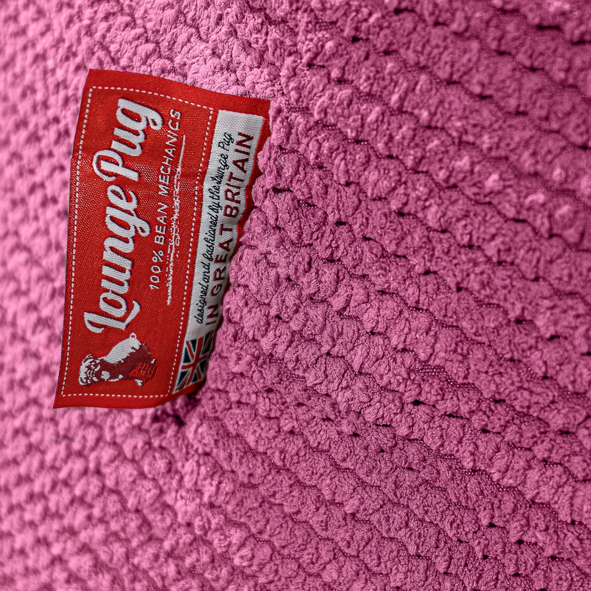 Cuddle Up Beanbag Chair - Pom Pom Pink