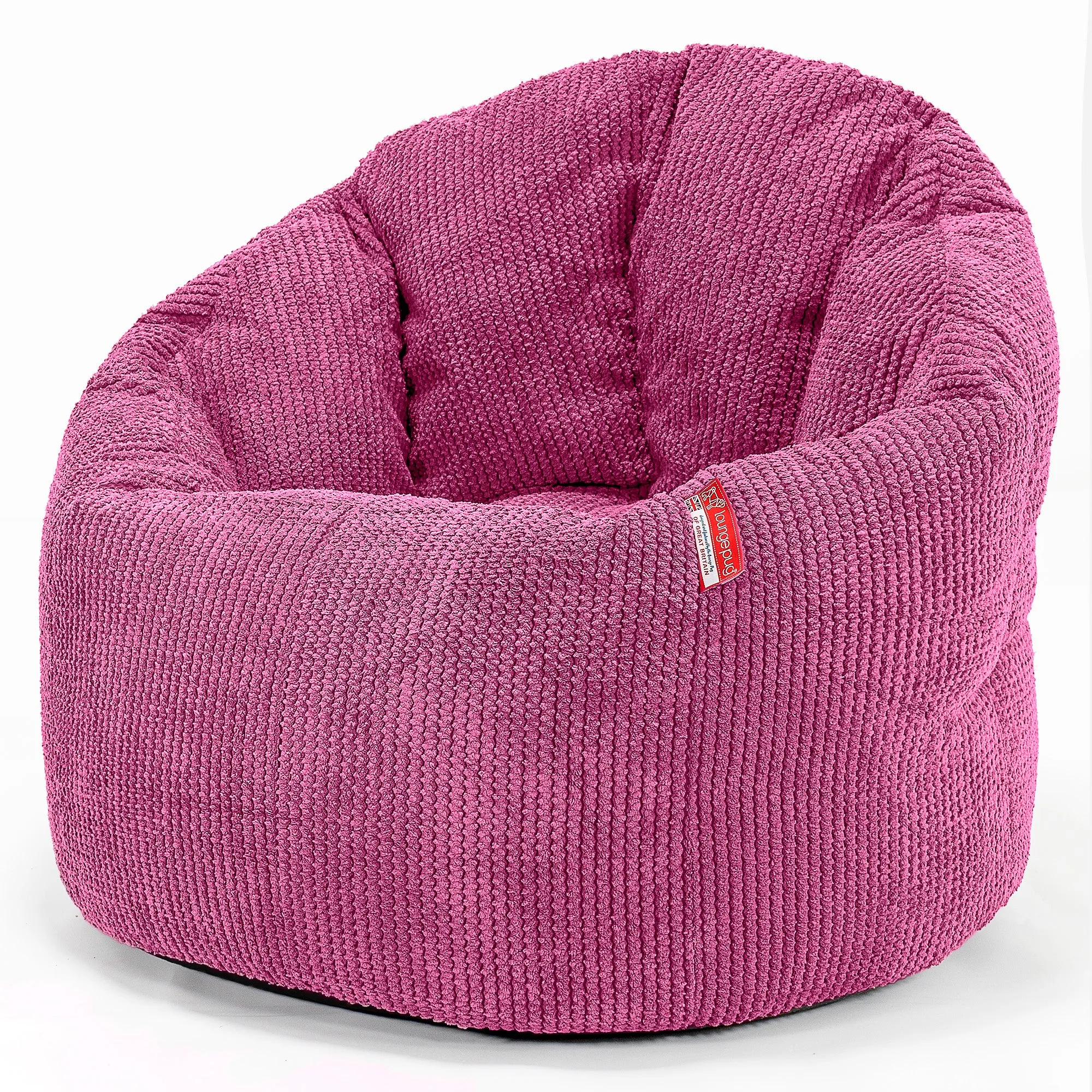 Cuddle Up Beanbag Chair - Pom Pom Pink