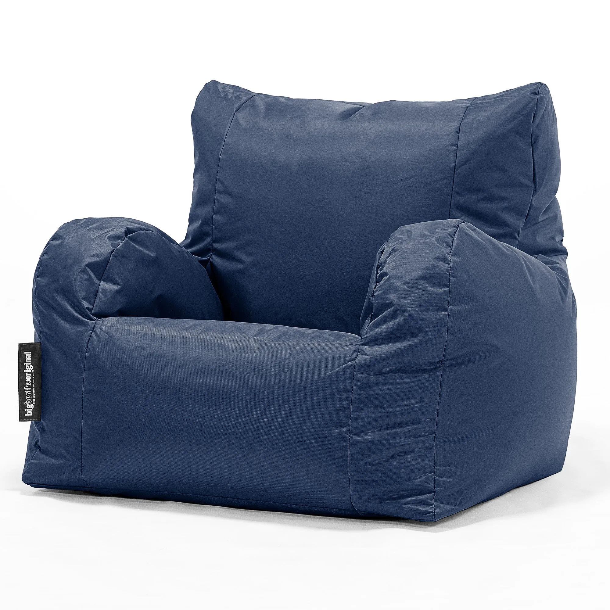 Garden Bean Bag Armchair - SmartCanvas™ Navy Blue