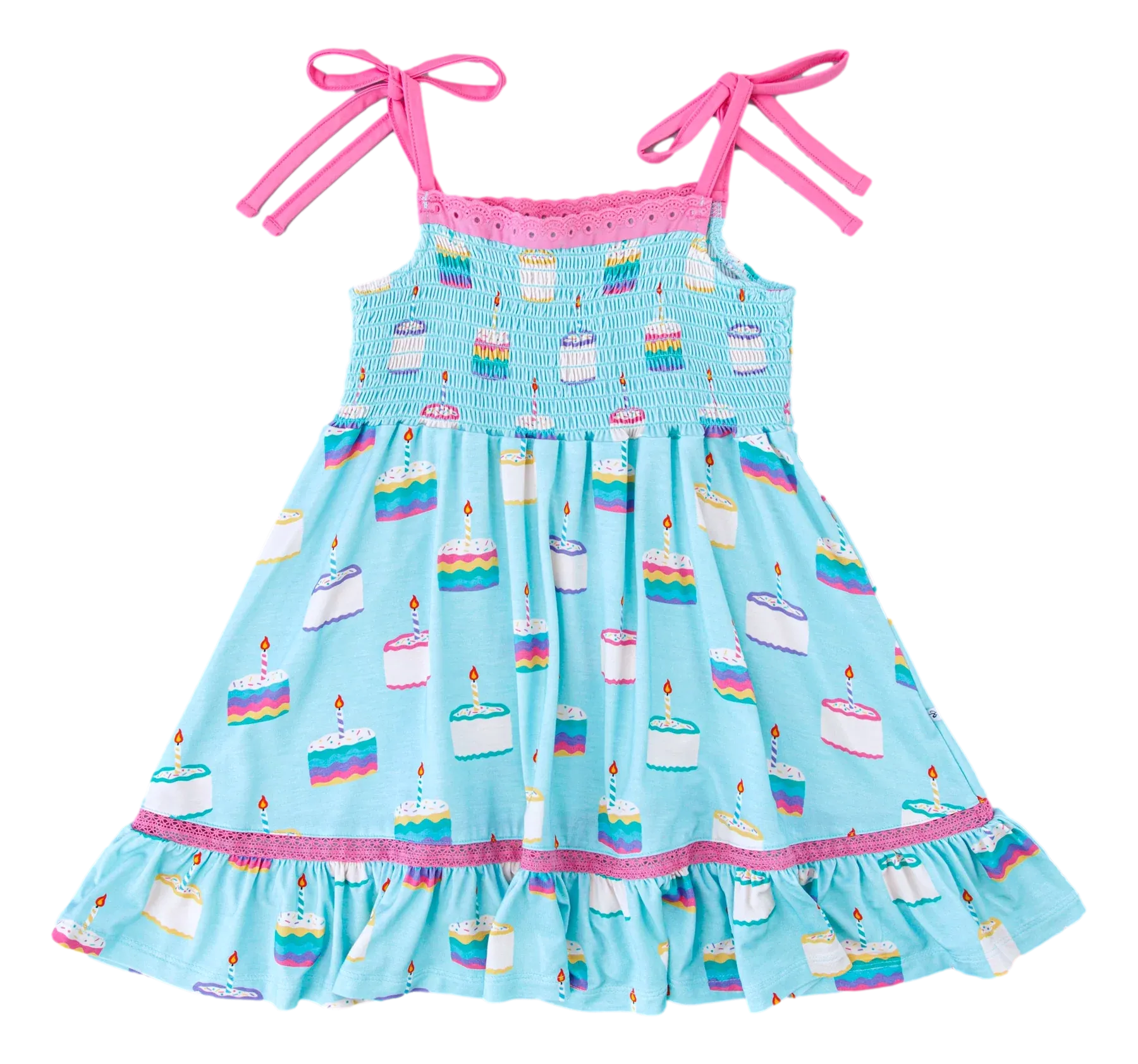 Harlow Smocked Birdie Dress