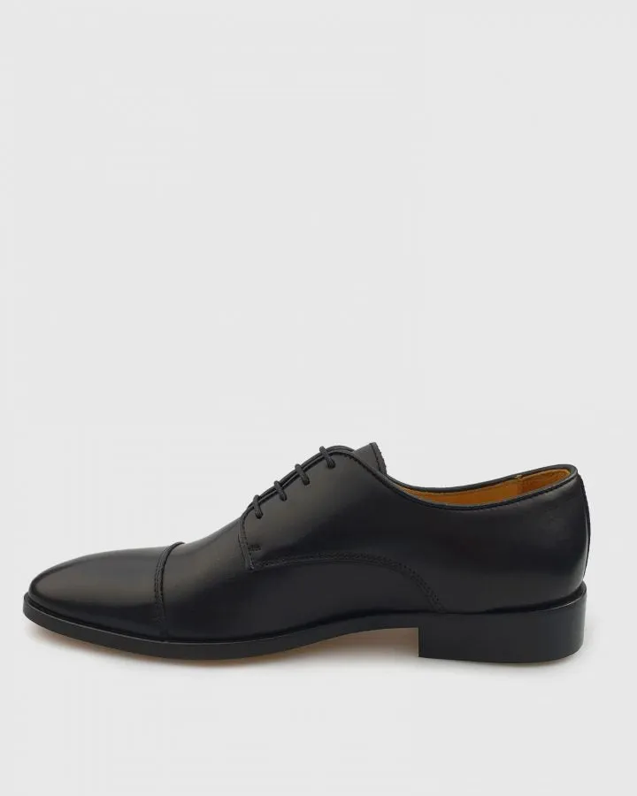 IMASCHI W203371 DERBY LACE T-C BLACK SHOE