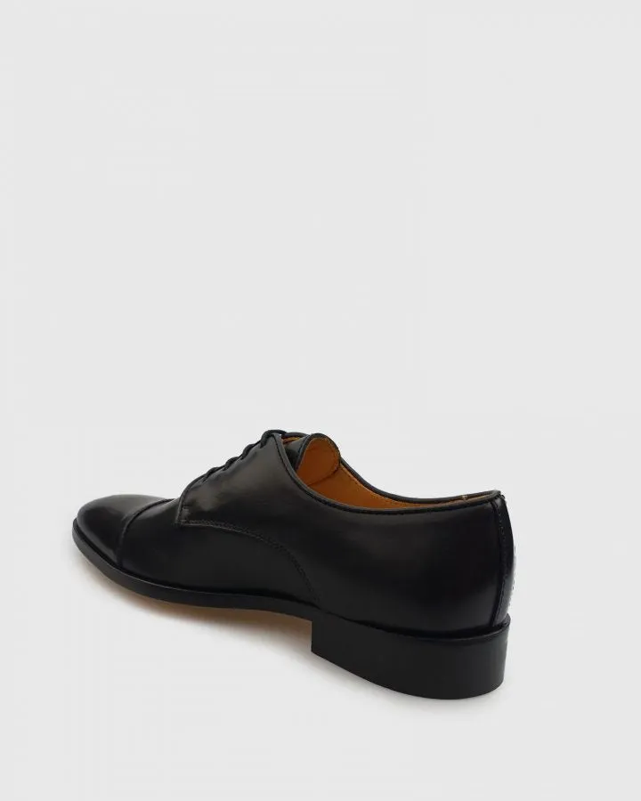 IMASCHI W203371 DERBY LACE T-C BLACK SHOE