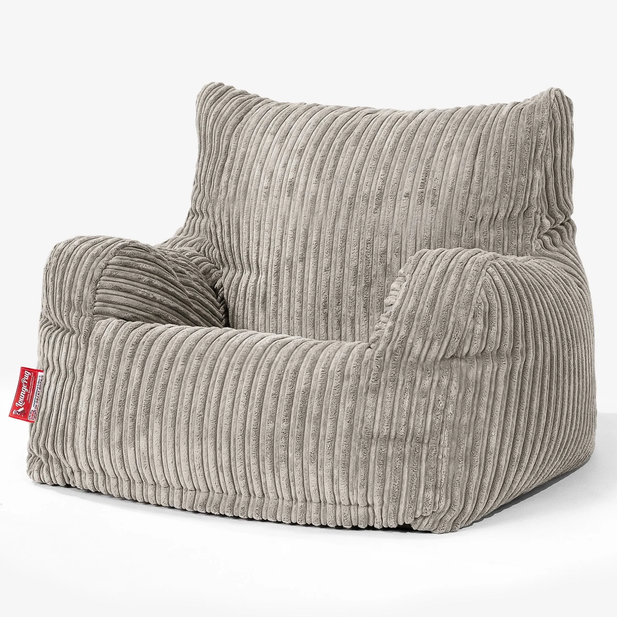 Josephine Bean Bag Armchair - Cord Mink