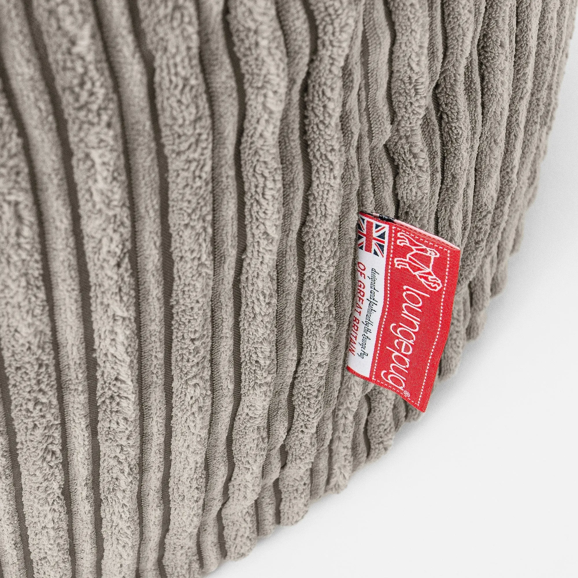 Josephine Bean Bag Armchair - Cord Mink