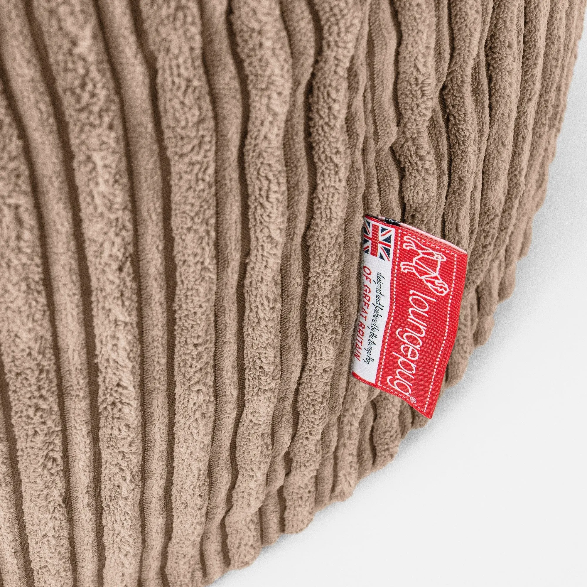 Lounger Beanbag - Cord Sand