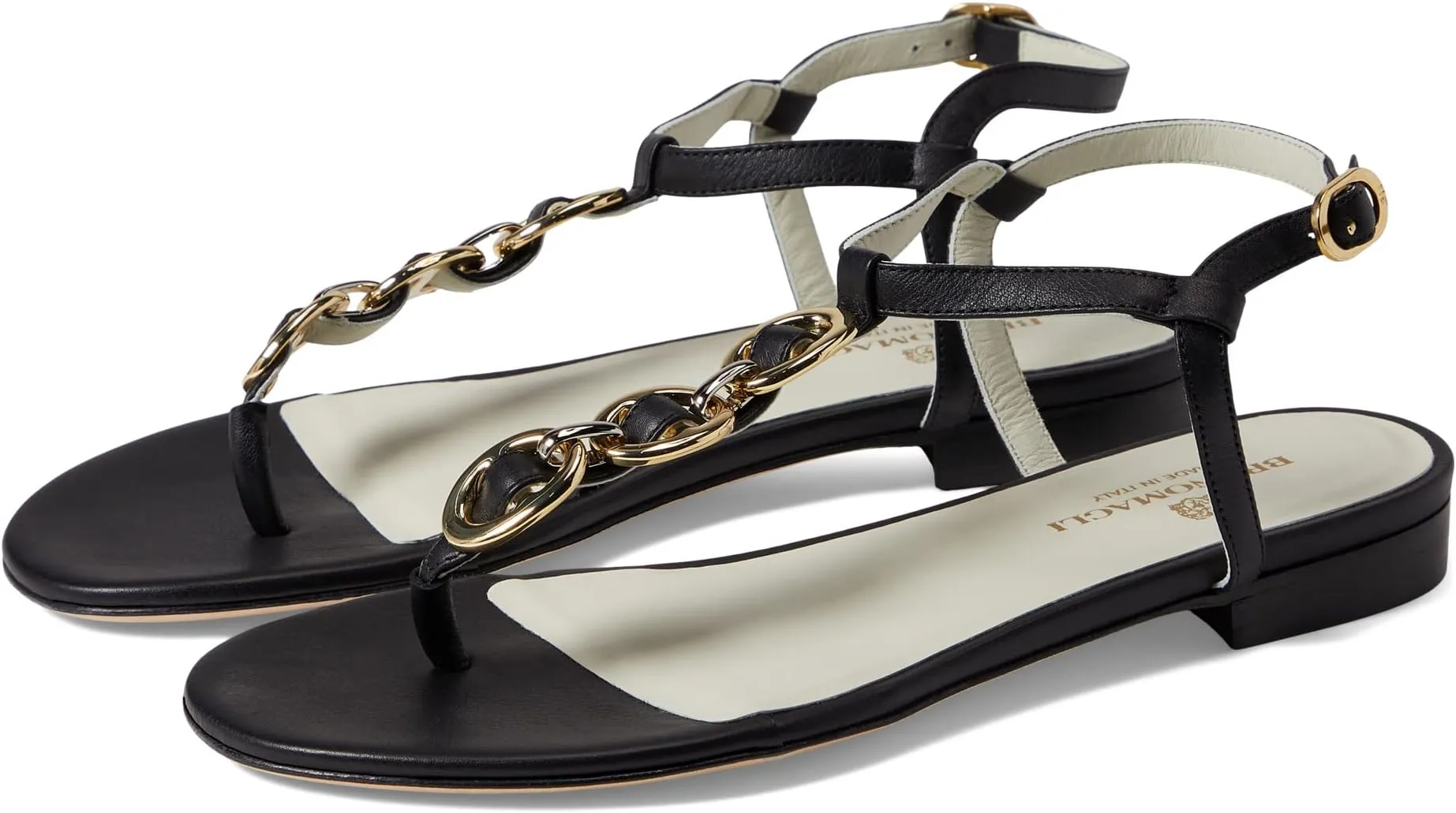 Marina Bruno Magli flat sandals, black