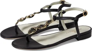 Marina Bruno Magli flat sandals, black