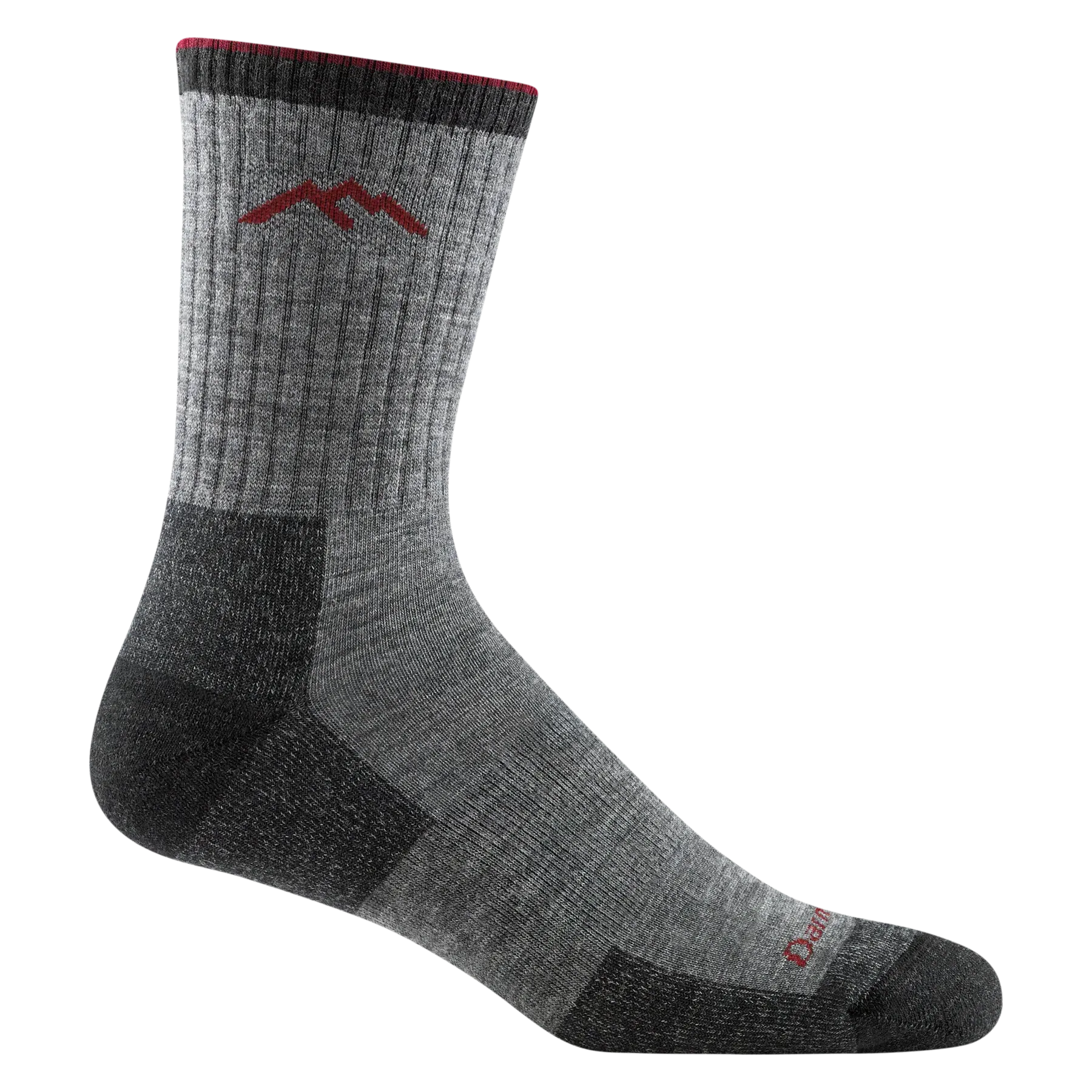 Mens Hiker Micro Crew Midweight Hiking Socks