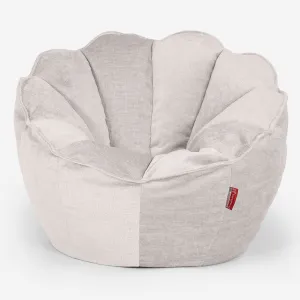 Natalia Sacco Bean Bag Chair - Chenille Cream