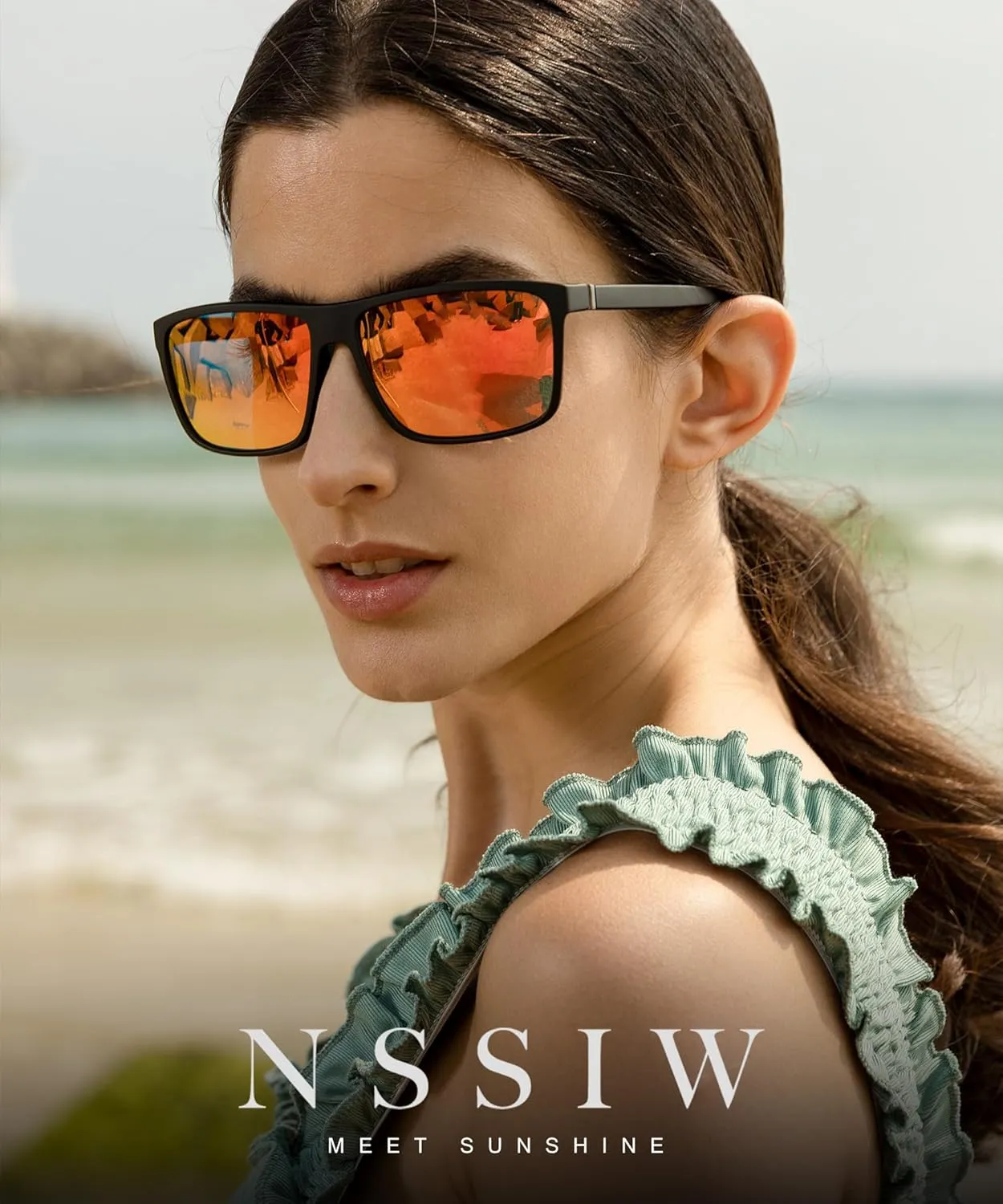 NSSIW Sunglasses Men Polarized Mens-Sunglasses: Classic Sun Glasses with UV400 Protection for Driving Fishing Golf 3 Packs