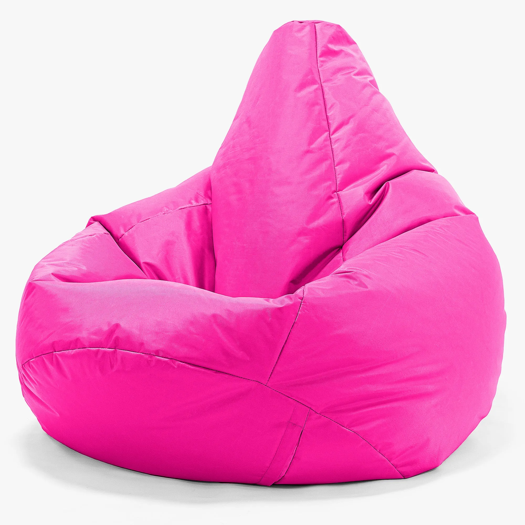 Outdoor Highback Bean Bag Chair - SmartCanvas™ Cerise Pink