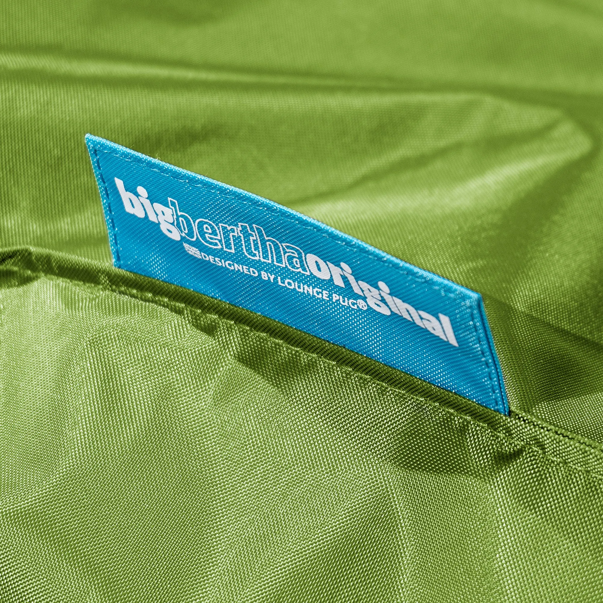 Outdoor Highback Bean Bag Chair - SmartCanvas™ Lime Green