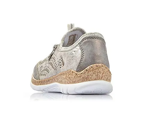 Rieker Nikita K6 Women's Slip-On Shoes 8.5 with Memory Foam