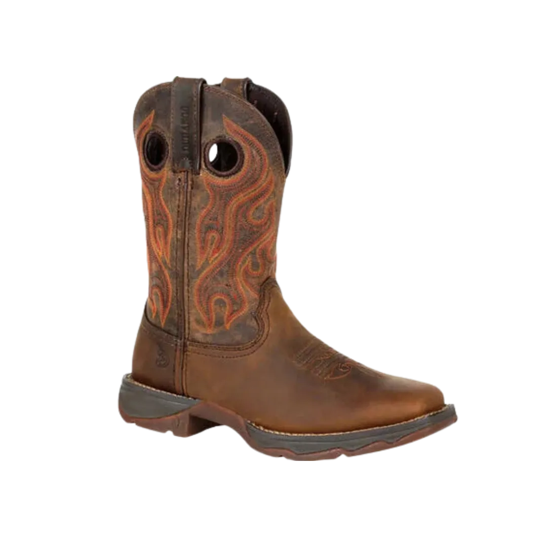 Rocky Boot Women's Durango Lady Rebel Western Trail Brown Boot
