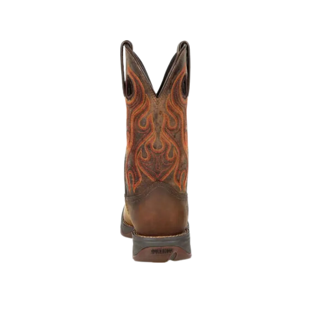 Rocky Boot Women's Durango Lady Rebel Western Trail Brown Boot