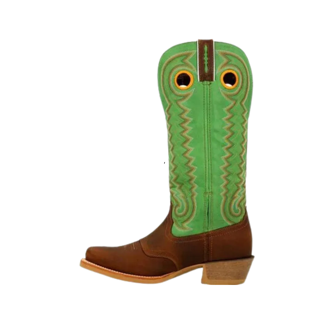 Rocky Men's Brown Buckaroo Western Saddle Boot