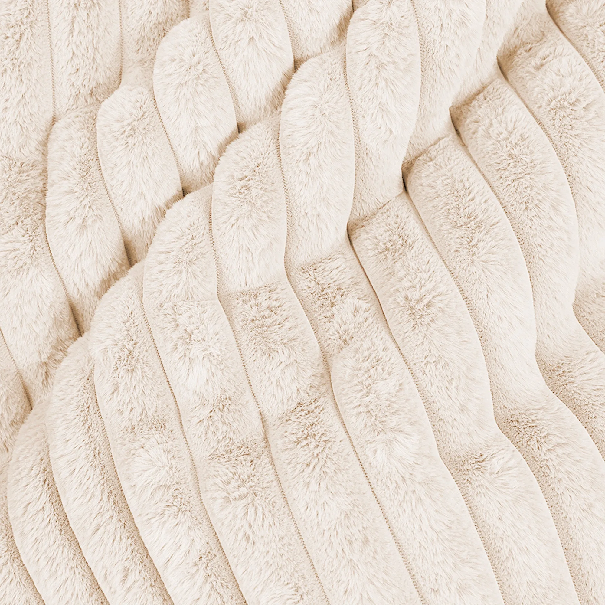 Ruben Bean Bag Sofa - Ultra Plush Cord Cream