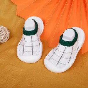 Slip-On Shoes Checked Green