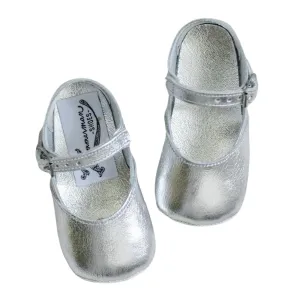 Soft-Soled Mary Jane -- Silver