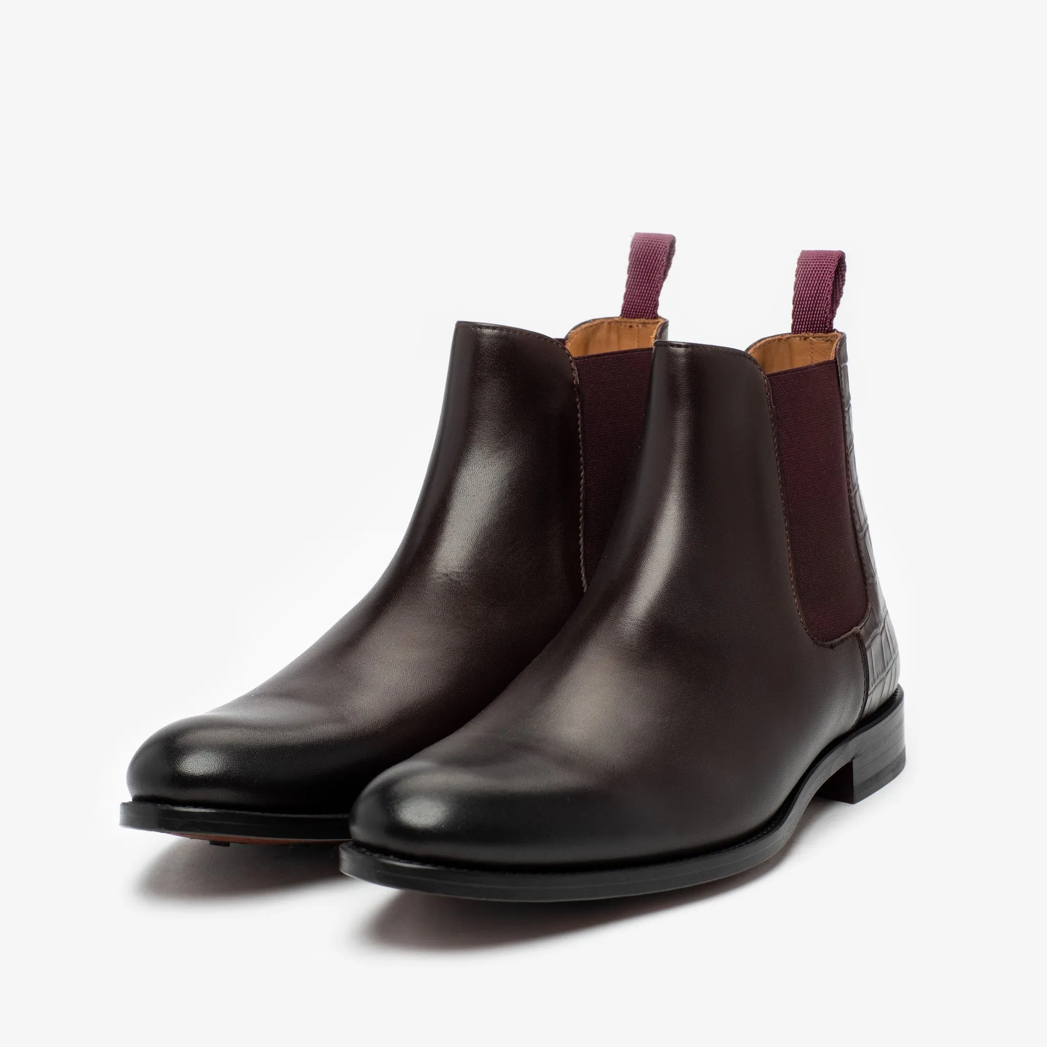 The Hiro Boot in Oxblood  (Last Chance, Final Sale)