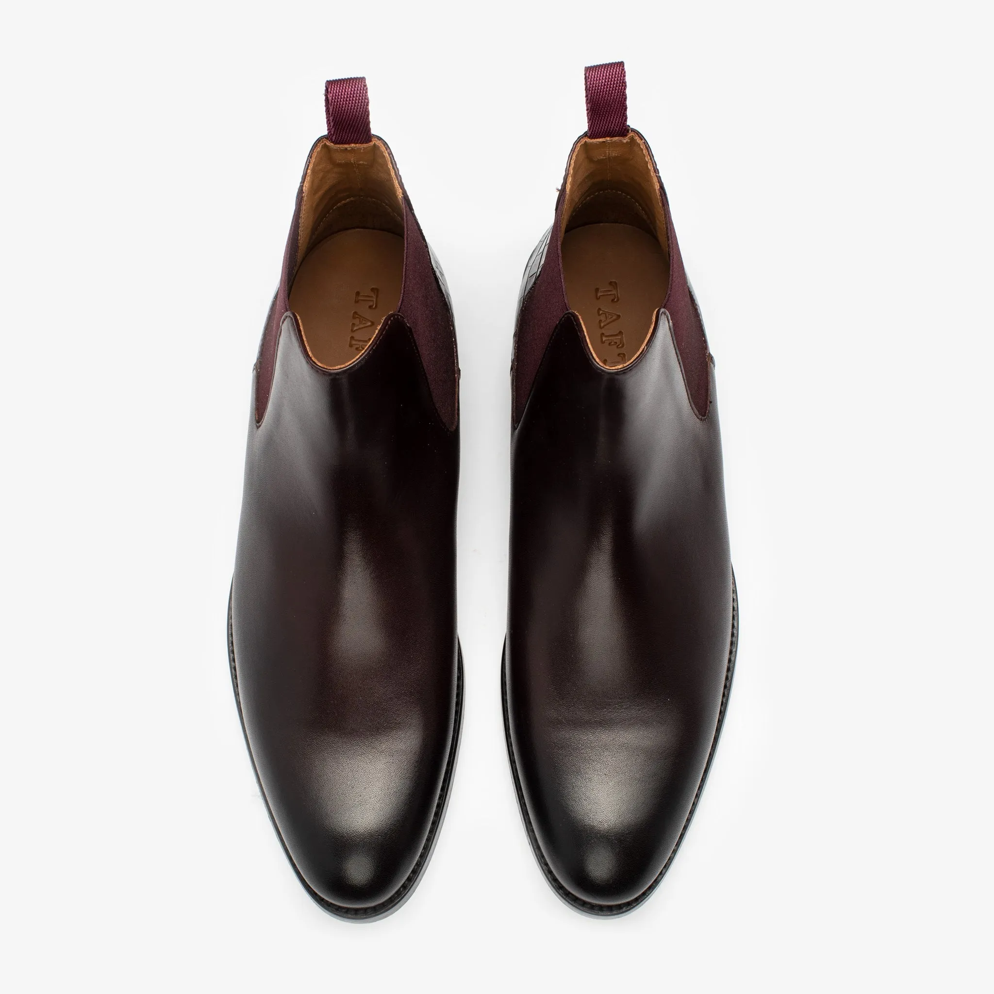 The Hiro Boot in Oxblood  (Last Chance, Final Sale)