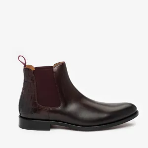 The Hiro Boot in Oxblood  (Last Chance, Final Sale)