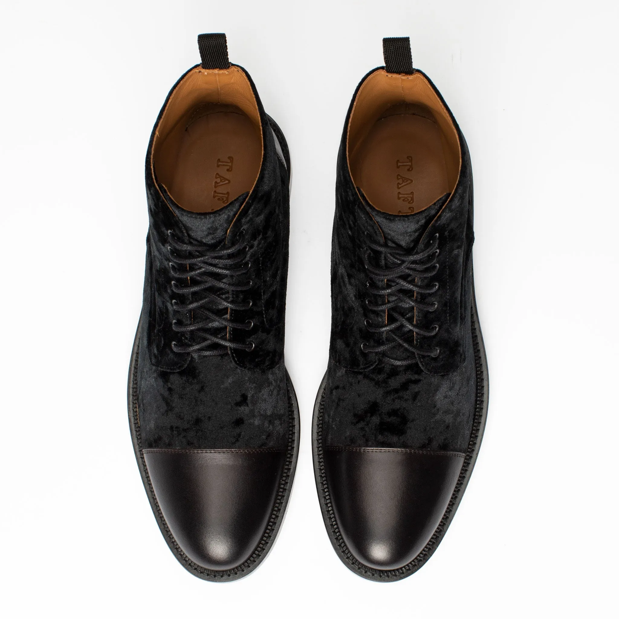 The Jack Boot in Black Velour