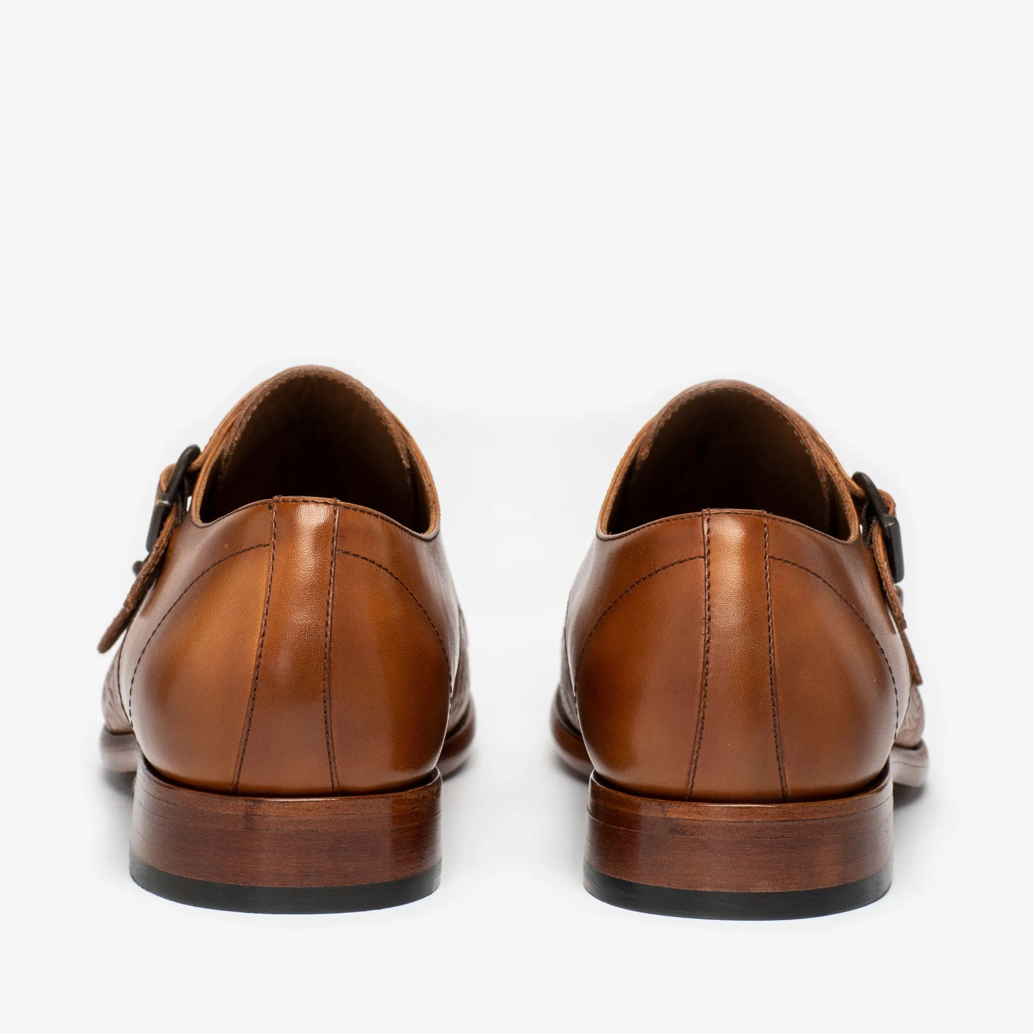 The Lucca Monk Shoe in Honey Floral