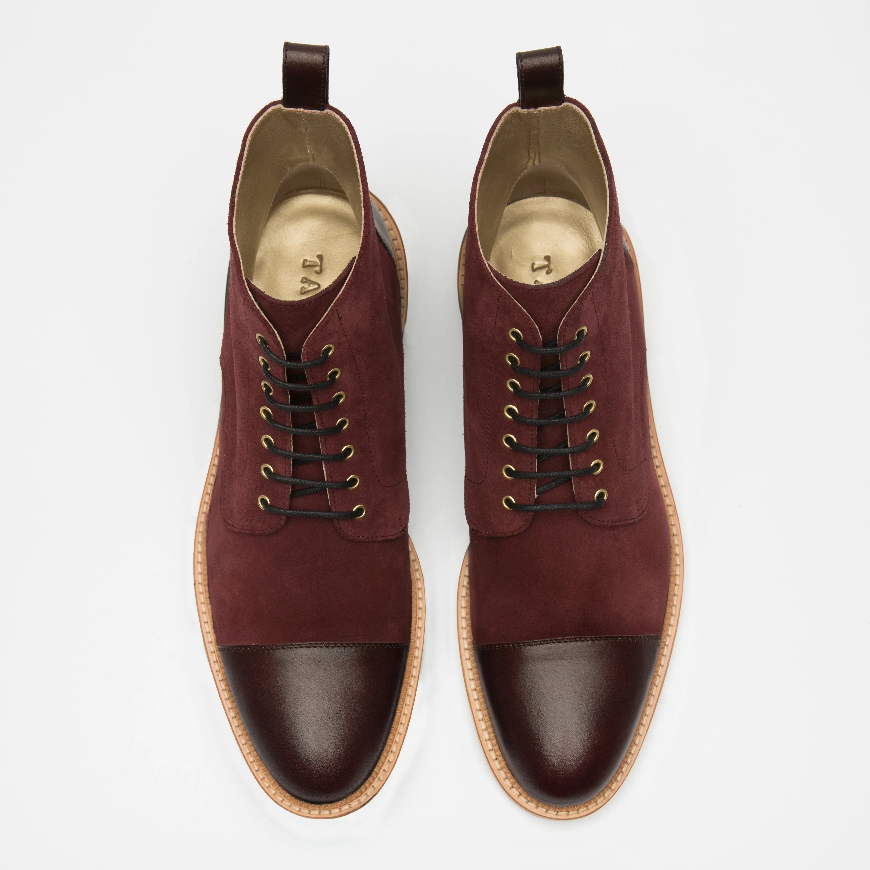 The Troy Boot in Oxblood  (Last Chance, Final Sale)