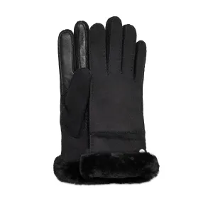 UGG Women's Sheepskin Seamed Glove in Black