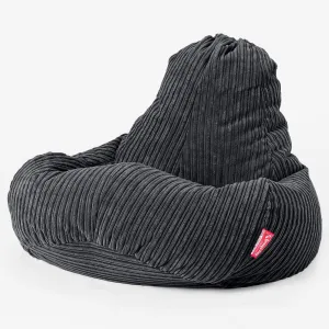 Ultra Lux Gaming Bean Bag Chair - Cord Black