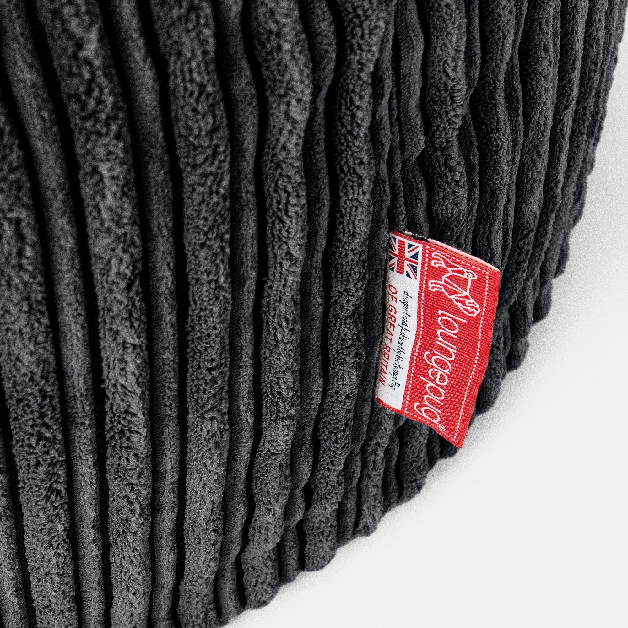 Ultra Lux Gaming Bean Bag Chair - Cord Black
