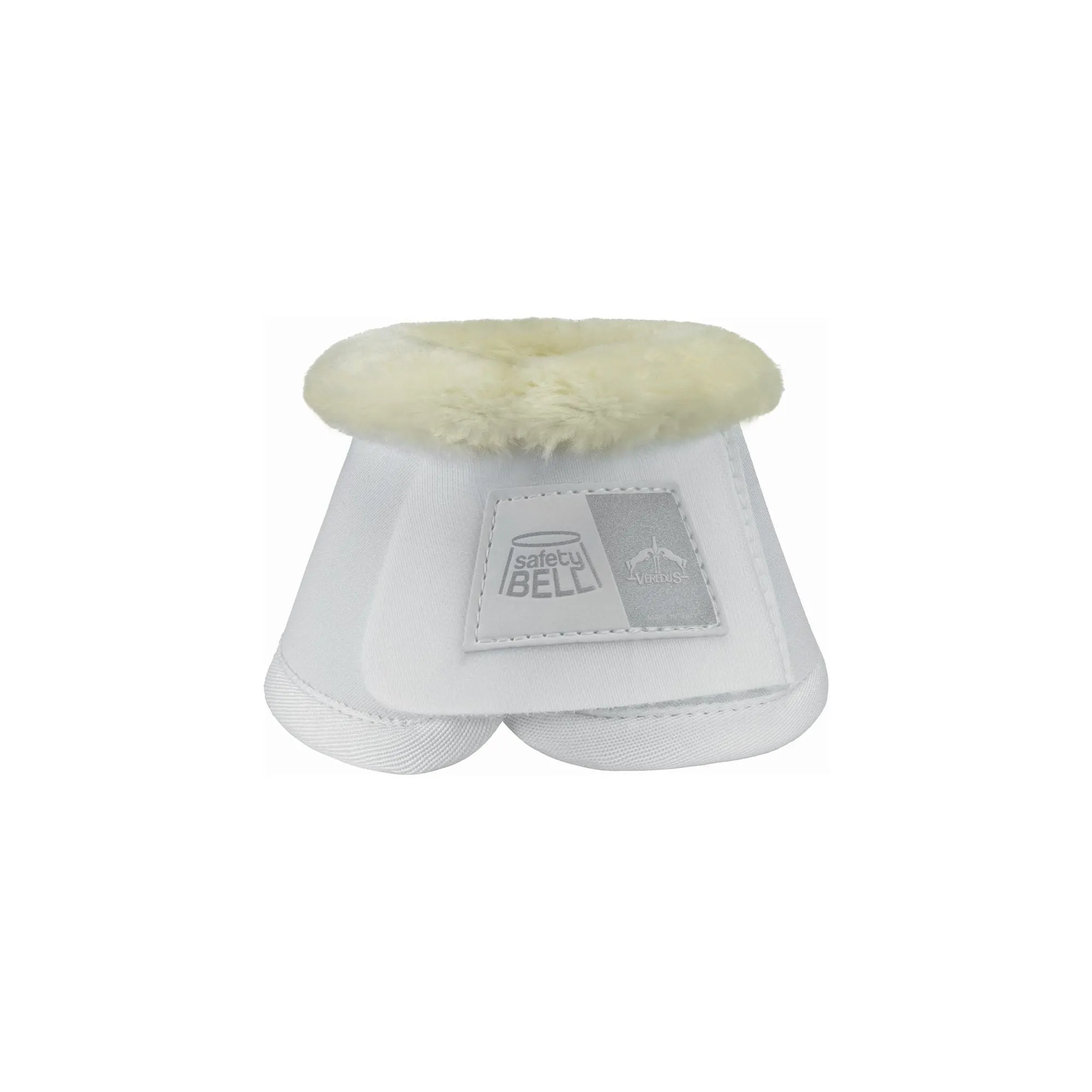 Veredus Light Safety Bell Boot - Techno Sheepskin - Overreach - White