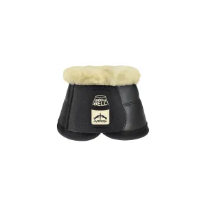 Veredus Safety Overreach Boot - Techno Shhepskin - Horse Front Leg - Heel Protection - Black